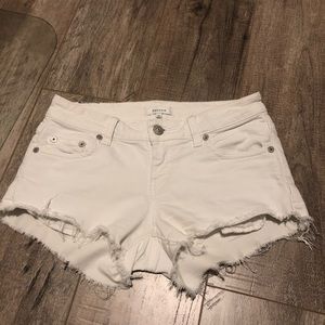 Aritzia denim shorts
